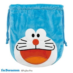 ID-KI101 I'm Doraemon ぬいぐるみ巾着 ドラえもん