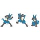 ルカリオ ポケモン モバイルステッカー POKE-951F