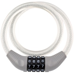 JC-001W マイセットワイヤー錠 クリアー 67640