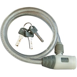 JC-020W ワイヤー錠 ホワイト 67750