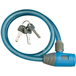 JC-020W ワイヤー錠 ブルー 67753