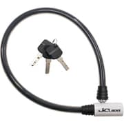 JC-030W ワイヤー錠 φ14×650mm ブラック 67820