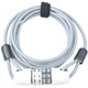 JC-062W ポケッタブルダイヤルワイヤー錠 シルバー 67953