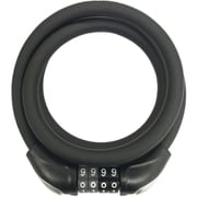JC-077W 可変ダイヤルワイヤー錠 φ10×900mm 黒 67959
