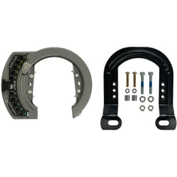 JC-083CLB 可変式ボタンリング錠 Vブレーキ用 シルバー 68680