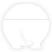 ムーミン AirPods Pro(Pro 2/第1世代)用 シリコンケース ムーミンのおしり MMN-262A