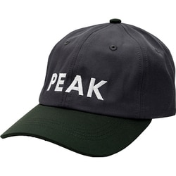 【雪峰祭 2025 春限定】PEAK SNOW Graphic Cap アウトドア 帽子 チャコール SP-AC-25SU001