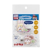 K-5221C クッピーラムネ オーロラアクリルクリップ フラワー