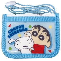 K-5205B クレヨンしんちゃん ウォレット ブルー