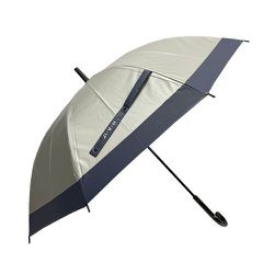 ビニール傘 晴雨兼用 HAU POEバイカラー 65cm ジャンプ式 UVカット加工 グレー 10002959