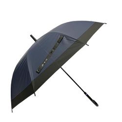 ビニール傘 晴雨兼用 HAU POEバイカラー 65cm ジャンプ式 UVカット加工 ネイビー 10002959