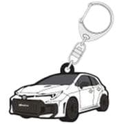 TGRC-A298-02 [ラバーキーホルダー GR COROLLA 白 2025]