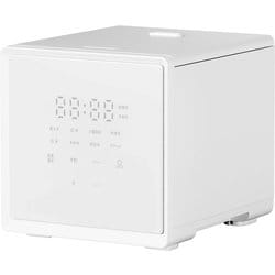 マイコン炊飯器 2合炊き キューブ型 ホワイト NEJS-025CM-W