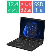 ノートパソコン/Let’s note(レッツノート) SC6シリーズ/12.4型/Core Ultra 7 255H/メモリ 32GB/SSD 1TB/Windows 11 Pro/Microsoft 365 Basic + Office Home & Business 2024/ブラック CF-SC6BDPCR