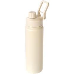 スマホが置けるダイレクトボトル 750ml アイボリー 直飲み・保冷・水分補給用・動画視聴用 K-10953IV