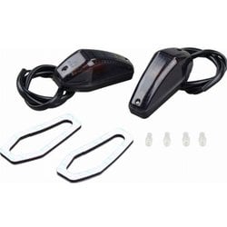 エアロシャープミニウィンカースモークレンズ 12V 15W 090013