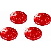 M8キャップボルトカバー 4pcs レッド 000820-02