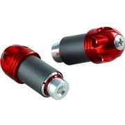 NASAタイプバーエンドキャップ ユニバーサル RED 031074-02-10