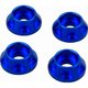 NASAタイプキャップ ホルダー6mm/4pc. BLUE 004086-01