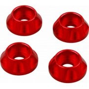 NASAタイプキャップ ホルダー6mm/4pc. RED 004086-02