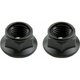M10フランジロックナット P1.25 ブラック 2pcs/Set 911510-K2
