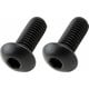 ボタンキャップボルトセット M5×12mm ブラック 2pcs/Set 920512-B9