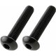 ボタンキャップボルトセット M5×25mm ブラック 2pcs/Set 920525-B9