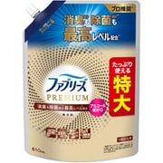 ファブリーズ PREMIUM アルコール成分+ 無香料 詰め替え 特大 610ml [消臭スプレー 消臭+除菌成分最高レベル配合 衣類・布製品用消臭剤]