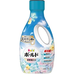 ボールド 洗濯洗剤 爽やかおひさまとフレッシュサボンの香り 本体 680g [柔軟剤入り 洗濯洗剤 液体]