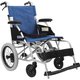 軽量ベーシックモジュール車いす 青ストライプNo.92 BML16-40SB