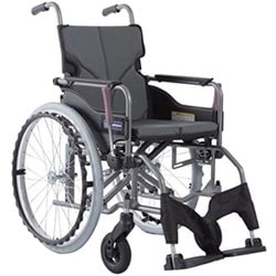 車いす モダン Aスタイル チャコールグレー№82 KMD-A22-40S-SH
