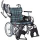 車いす モダン Aスタイル 緑チェックA9 KMD-A22-40S-SH