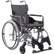 車いす モダン Aスタイル チャコールグレー№82 KMD-A22-42S-SH