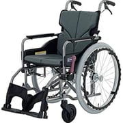 車いす モダン Aスタイル チャコールグレー№82 KMD-A22-40-SH