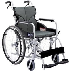 車いす バックス（自走用） BK22-40SB（チャコールグレー）