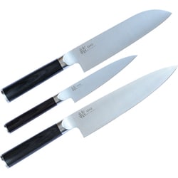 結 3PCセット（三徳包丁＆ペティナイフ＆牛刀包丁） MUSUBI-3PC