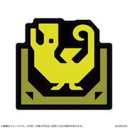 モンスターハンター ダイカットフロアマット シビレ罠アイコン