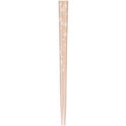八角花衣 ピンク 22.5cm 箸 食洗機可 日本製 143308