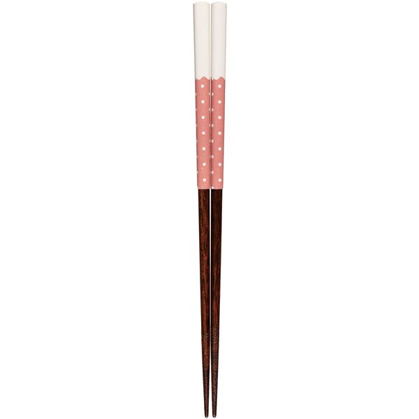 クリーミー ピンク 22.5cm 箸 食洗機可 日本製 147269