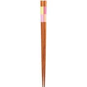 ポタリーサンディ ピンク 22.5cm 箸 食洗機可 日本製 105757