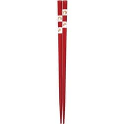 市松月うさぎ 21cm 箸 食洗機可 日本製 106068