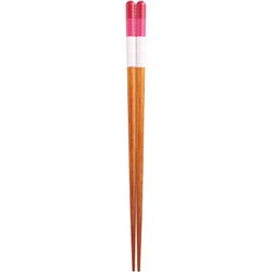ポタリースムース マゼンタ 22.5cm 箸 食洗機可 日本製 105733