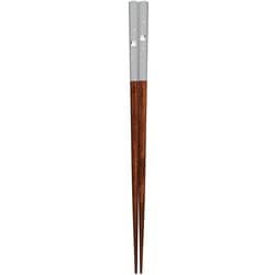シマエナガ グレー 22.5cm 箸 食洗機可 日本製 147696