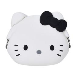 PG-33509 サンリオキャラクターズ シリコンがまぐち mimi POCHI ハローキティ モノトーン
