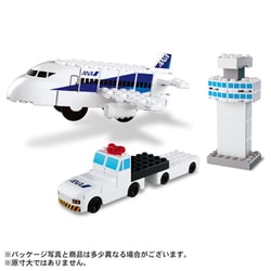 トミカ・プラレールブロック ANA飛行場セット [対象年齢：3歳～]