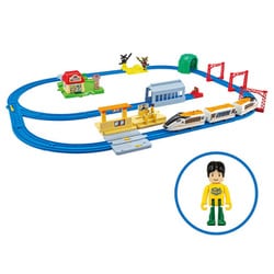 プラレール 情景いっぱい！トミカと遊べる！アクションタウンセット [対象年齢：3歳～]