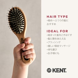 GB KENT ジービーケント ブリッスル＆ナイロンピン クッションヘアブラシ Amazon | GB KENT ケントブラシ 豚毛ヘアブラシ ブリッスル