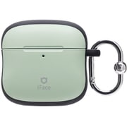 AirPods 4専用 iFace First Class Standardケース くすみグリーン 41-989005