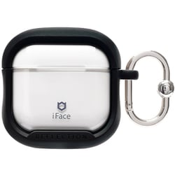 AirPods 4専用 iFace Reflection ポリカーボネートクリアケース ブラック 41-989029