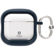 AirPods 4専用 iFace Reflection ポリカーボネートクリアケース ネイビー 41-989043